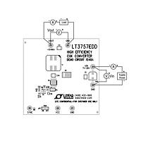 Analog Devices DC1548A ບົດທົດສອບຕົວຄວບຄຸມແຮງດັນໄຟຟ້າ - ຕົວຄວບຄຸມແຮງດັນໄຟຟ້າປ່ຽນແປງ LT3757EDD ປ່ຽນທິດ (CUK) - 7