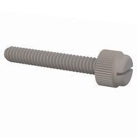 Essentra Components 091024125TEG ກຸມສະກຣູບມີລູບລະບຽບ ສະກຣູບມື ຊ່ອງສະກຣູ, #10-24 ການດັບກະດູກ, ຍາວ 1 1/4