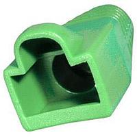 AIM-Cambridge / Cinch Connectivity Solutions 32-2900GN ບູດ RJ45 Modular Plug Round Boot ສີຂຽວ (50 ຊຸດໃນຖົງ)