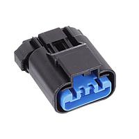 Aptiv 13723691 ຕົວເຊື່ອມຕໍ່ລົດຍນຕິກ 4 ທາງ ຜູ້ຍິງ APEX 2.8 ປິດກັນນ້ຳ ສີດຳ CONN ບໍ່ມີ CPA