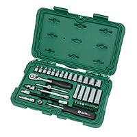 SATA SC09001 ຊຸດປຸ່ມດຣີວ 36 ຊິ້ນ 1/4"