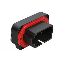 Amphenol SINE Systems AT13-18PC-BM03BK ຕົວເຊື່ອມຕໍ່ 18 ຕຳແໜ່ງ, ຕິດຕັ້ງຢູ່ມຸມຂວາ ບ່ອນຕິດຕັ້ງ Flange ບົດບາດ PCB, ຕິດຕັ້ງຕິນທີ່ມີການປົກປ້ອງ, ການລະບຸ Keyed C, ສີດຳ