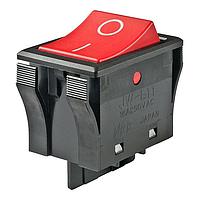 NKK Switches JWL11RC2A ສະຫນອງ Rocker 16A SPST ON OFF ແດງ