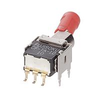 Nidec Components CF-TA-1DB4-L12 ສະລັບສະລອງ Reflow SPDT, ON-ON, ຄອບຄອງຄວາມປອດໄພ, ສະລັບສະລອງມຸມຂວາ ປາກການກະທົບປາກການມີບໍລິການກັບບໍລິການ, 50mA @ 48V AC/DC, ບັນຈຸຫຼາຍ
