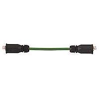 Molex / GWconnect 93606-0218 ຕູ້ຕໍ່ເຊື່ອມແບບມົດູລາ / ຕູ້ຕໍ່ເຊື່ອມ Ethernet CAT4 IndCab 4C Plg+ HDins,5m 2440.3244.0