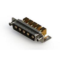 EDAC 629-5W5-640-5N6 ຕູ້ຕິດຕໍ່ D-Sub ປະສົມມຸມຂວາ ຕູ້ຕິດຕໍ່ພະລັງງານ Combo D-Sub