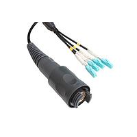 Bulgin PXEB5402B010 ສາຍສະບັບຫຼາຍໂມດ 4 ຊ່ອງສົ່ງສັນຍາລະຫັດ Plug ໄປຫາ LC Connector