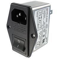 Qualtek Electronics 880-03/002 ຕັ້ງຕົວກັນຂໍ້ມູນສາຍພະລັງງານ 3A DPST DBL FUSE