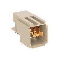 ERNI - TE Connectivity 114401 ຮາດ ແມດຣິກ ເຄັນເນັກເຕີຣ໌ 3P 2MM R/A FML 12.6A PWR MOD 2 CONT PRES