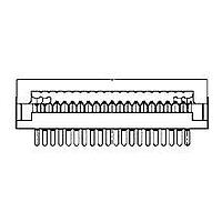 AMP Connectors - TE Connectivity 6437006-5 ຮອງສະໜອງ Headers & Wire Housings PCB IDC P 10 ST .062