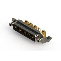 EDAC 629-9W4-240-4N5 ຕູ້ຕິດຕໍ່ D-Sub ປະສົມມຸມຂວາ ຕູ້ຕິດຕໍ່ພະລັງງານ Combo D-Sub