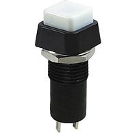 Shin Chin R13-23A-05-BW ປຸ່ມກົດສະຫນອງ SPST OFF-(ON) ສີຂາວ