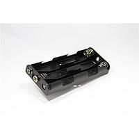 Eagle Plastic Devices 12BH361B-GR ຖານຖ້ວຍແບດເຕີຣີ 6 AA ມີການຍຶດ