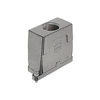 HARTING 19400160468 Hoods 16 HPR Enlarged Hood, Screw Locking, Top Entry, M40