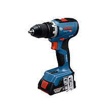 BOSCH GSR 18V-65 ເຄື່ອງເຈາະໄຮ້ສາຍ (2 batteries 2.0Ah, 1 GAL18V20 charger)
