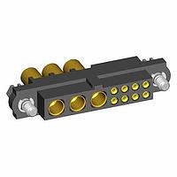 Harwin M80-4C10805F1-03-325-00-000 Power to the Board Datamate 2-Row Mix-Tek Female Crimp Connector, ນຸ່ມສອງຫຼັກຮອບຮອບສອງ, 8 x ສັນຍານຂະໜາດນ້ອຍ (24-28 AWG), 3 x 12 AWG ສັນຍານພະລັງງານ