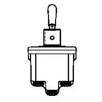 Honeywell 1NT1-8 ສະຫນັບສະຫນູນ Toggle 1 ໂພນ 2 ຕຳແໜ່ງ ຄວາມຍາວມາດຕະຖານ