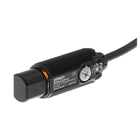 OMRON E3RA-DP13 2M ເຊັນເຊີ Photoelectric ທີ່ມີເຄື່ອງຂະຫຍາຍສຽງໃນຕົວ (700 mm, diffuse reflective, plastic, PNP)