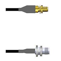 Amphenol Custom Cable Q-3004M000D144i ສາຍສັນຍານ RF SMA-SJB/TNC-SJB LMR19 144I