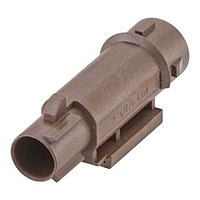 Rosenberger 59Z176-C01F Accessories Plastic housing Plug Straight F Brown