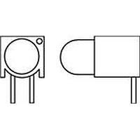Dialight 550-5205F ຕົວບອດວິດຕະພາບ LED ແບບກະດານວົງຈອນ ສີຂຽວ DIF SUP ແສງສຸດສວ່າງ