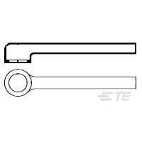 Raychem - TE Connectivity 222F221-50-0 ບູດ, 90 ອົງສາ 222F221-50-0