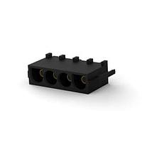 AMP Connectors - TE Connectivity 794783-3 ຕູ້ແບັດເຕີຣີ & ຕູ້ປະຕິບັດ 04P UMNL HDR ASSY BLACK LF