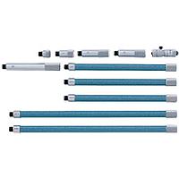 MITUTOYO 137-204 Tubular Inside Micrometer, Extension Rod Type (50-1000mm, 0.01mm)