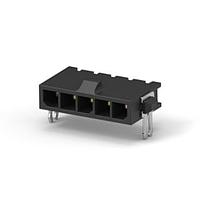 AMP Connectors - TE Connectivity 2-1445090-5 Headers MICRO MNL HDR ASSY S/ROW AU LF