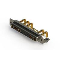 EDAC 630-17W5650-3N3 ຕູ້ຕິດຕໍ່ D-Sub ປະສົມມຸມຂວາ ຕູ້ຕິດຕໍ່ພະລັງງານ Combo D-Sub