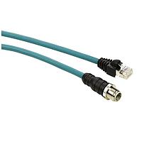 SCHNEIDER TCSECL1M1M10S2 ເຄື່ອງມືອ່ານສະເຊນເຊີ ENET CABLE M12-M12 10M 2X2X26 CE LDUTY