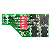 Mikroe MIKROE-448 ບອດເພີ່ມ MICROSD CARD ADAPTER BOARD