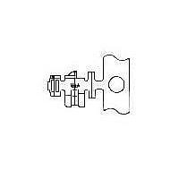AMP Connectors - TE Connectivity 1-175102-1 (CUT STRIP) ປະຕູຕິດຕໍ່ປະຕູ RECEPTACLE CONTACT ຕັດສະຕຣິບ 100