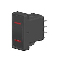 Carling Technologies V6D2D661-6PP00-000 ປຸ່ມສະຫງວນ Contura Sealed Rocker Switch V6D2D6616PP00000