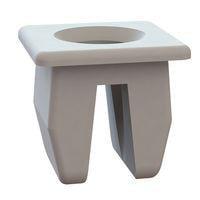 Essentra Components 60SGN00001 ກຣອມເມດ ນັດ Grommet Nut, .275x.290 ຮູ, .031-.125 Panel Thk