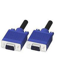 Adam Tech CA-VGA-M-M-6FT ສາຍ D-Sub VGA PLUG TO VGA PLUG, 6FT