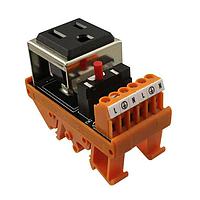 Weidmuller 9915480001 ປຸ່ມອອກ 120VAC C/B 5A OUTL