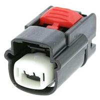 Aptiv 15514573 ຕົວເຊື່ອມຕໍ່ 2 ທາງ ຜູ້ຍິງ OCS 1.5 ປິດກັນນ້ຳ ສີດຳ CONN