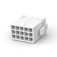 AMP Connectors - TE Connectivity 172334-1 ກອງປະກອບ Receptacle Housings UNIV M-N-L HSG