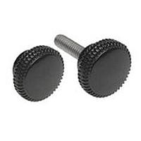 Davies Molding 3065CT ປຸ່ມຢືດຢັນ Knurled Scallop Knob