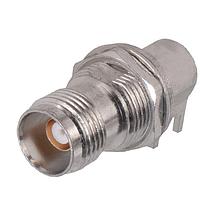 Trompeter / Cinch Connectivity Solutions 5-0032-1 ປະຕູຮັບ TRT Jack, R/A, Bulkhead PC MT, ບໍ່ມີການປ້ອງກັນ, 3 Lug