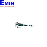 INSIZE 1119-150 Digital Caliper With Round Depth Bar, 0-150Mm/0-6
