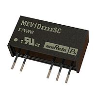 Murata Power Solutions MEV1D2412SC ອິສເອລເທດ 1W 24-12V SIP SINGLE DC/DC