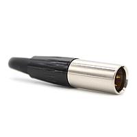 Io Audio Technologies IO-TXLR3-M ຕົວເຊື່ອມ XLR 3-ຂາ ຕົວເຊື່ອມສາຍ XLR ຂະໜາດນ້ອຍ, ຜູ້ຊາຍ