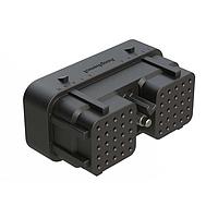 Amphenol SINE Systems ARC26-50S08 ຕົວເຊື່ອມລົດຍົນ 50 ຕໍ່ຕຳແໜ່ງ ປລັກ ຂະໜາດ 20 ຕິດຕໍ່ປະສົມ, ນັ່ກສະແກຣວ, ການປິດດ້ານໜ້າຢ່າງແບບຜູກມັນ, ມີລະຫັດ 08, ສີດຳ