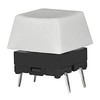NKK Switches JB15KP-1B ປຸ່ມກົດສະຕິກ OFF-(ON) ຕິດຕັ້ງ PC ຝາຂາວຮູບສະແບບ