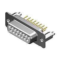 Molex / FCT 173109-0493 ຮອບຮອງ FCT DSUB STR PC RCPT 15 PN ມີການຍຶດ SNAPIN M3