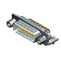 Molex / FCT 173114-0345 ຕໍ່ຕໍ່ D-Sub - ຄວາມໜາແຮງມາດຕະຖານ FCT NM ML DSUB RA PC PLG 15 PN ມີ CLINCH