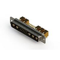 EDAC 629-17W5240-7T1 ຕູ້ຕິດຕໍ່ D-Sub ປະສົມມຸມຂວາ ຕູ້ຕິດຕໍ່ພະລັງງານ Combo D-Sub