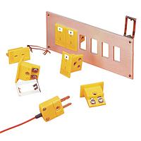 OMEGA MPJ-T-F ຕົວເຊື່ອມພານເນວລະດັບຂະໜາດນ້ອຍສໍາລັບທີ່ຊົມອຸນຫະພູມ (T, ANSI, Miniature Female Thermocouple Connector)